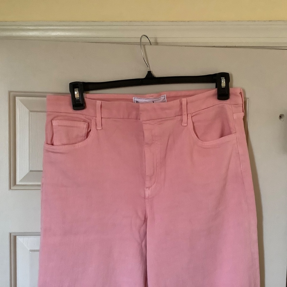 Frank & Eileen Galway Wide Leg Cropped Jeans Taffy SZ 32/12 - Picture 4 of 15